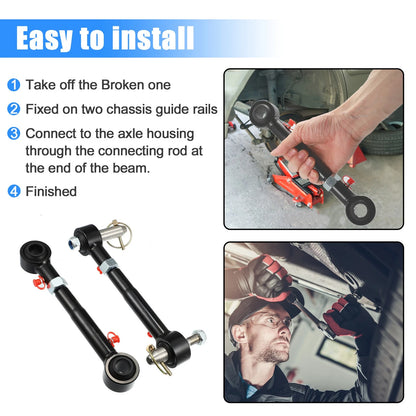 2.5"-6" Adjustable Sway Bar Quick Disconnect Links for Jeep Wrangler (2007-2018)