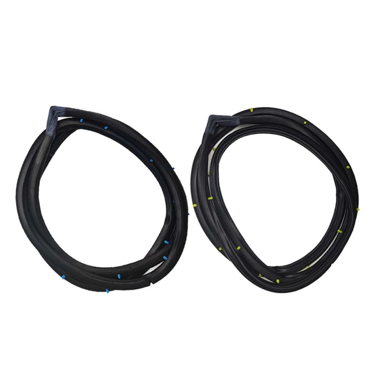 Door Rubber Weatherstrip Seal Rear LH RH Fits Datsun Sunny B310 4D Sedan 77-81