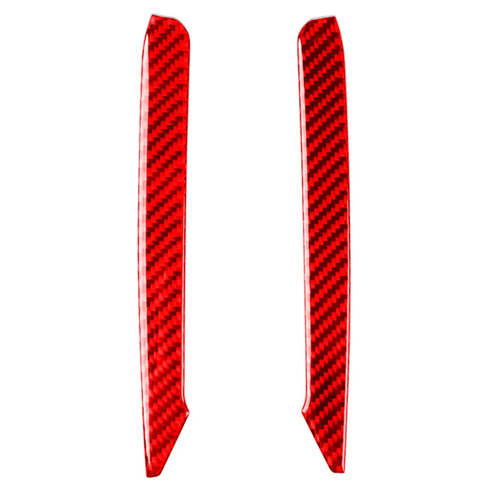 Carbon Fiber Red Central Console Side Cover Trim for Subaru Forester (2009-2013)