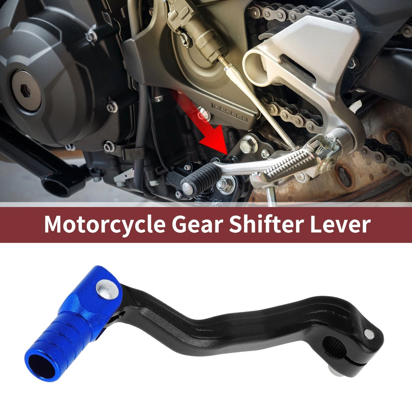 Shifter Lever Folding for Bosuer M4 Black Blue