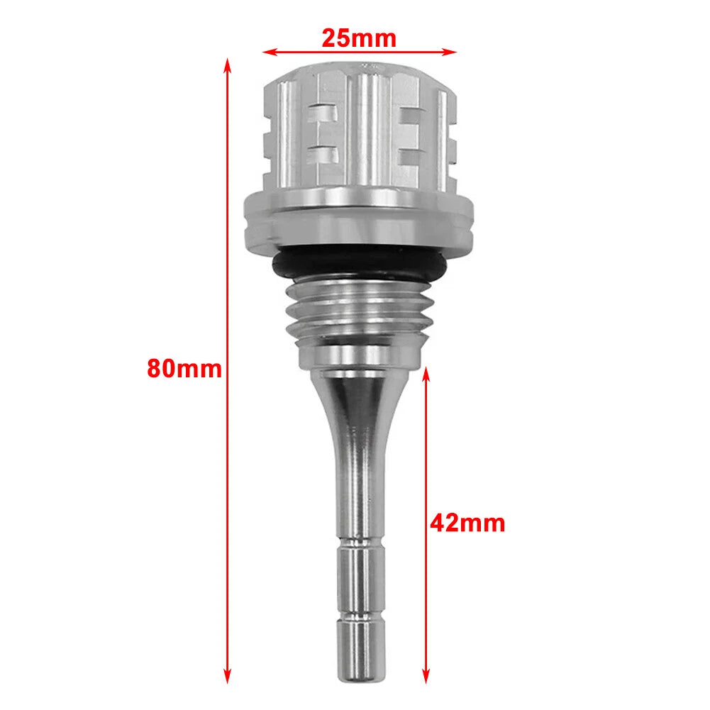 Gold Oil Level Gauge Dipstick Plug for GY6 BWS 125CC