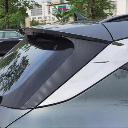 Carbon Fiber Door Window Pillar Post Cover Sticker for Hyundai Tucson(2022–2024)