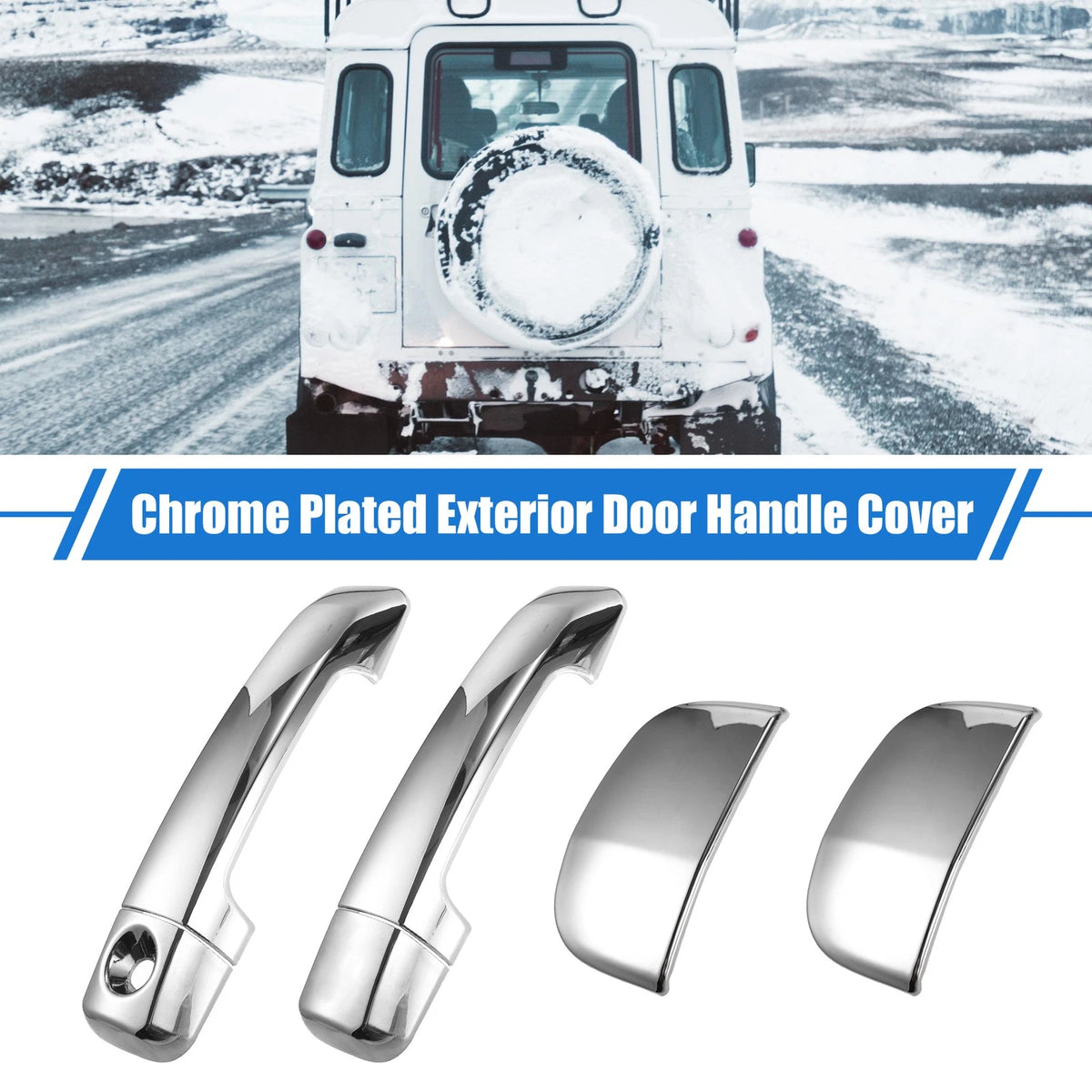Car Door Handle Cover Kit for Toyota Tundra (2007–2018)
