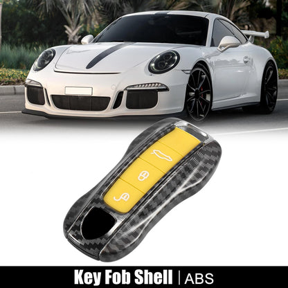 Carbon Fiber Key Cover Fob Shell for Porsche