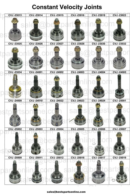CV Joint for Ford Probe, Mazda 626 MX-6 (89-97, 88-00)