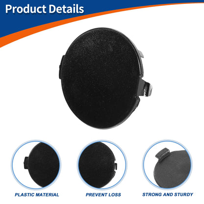 Rear Left Tow Hook Cover for Mazda 6 Atenza (2018-2021) Black
