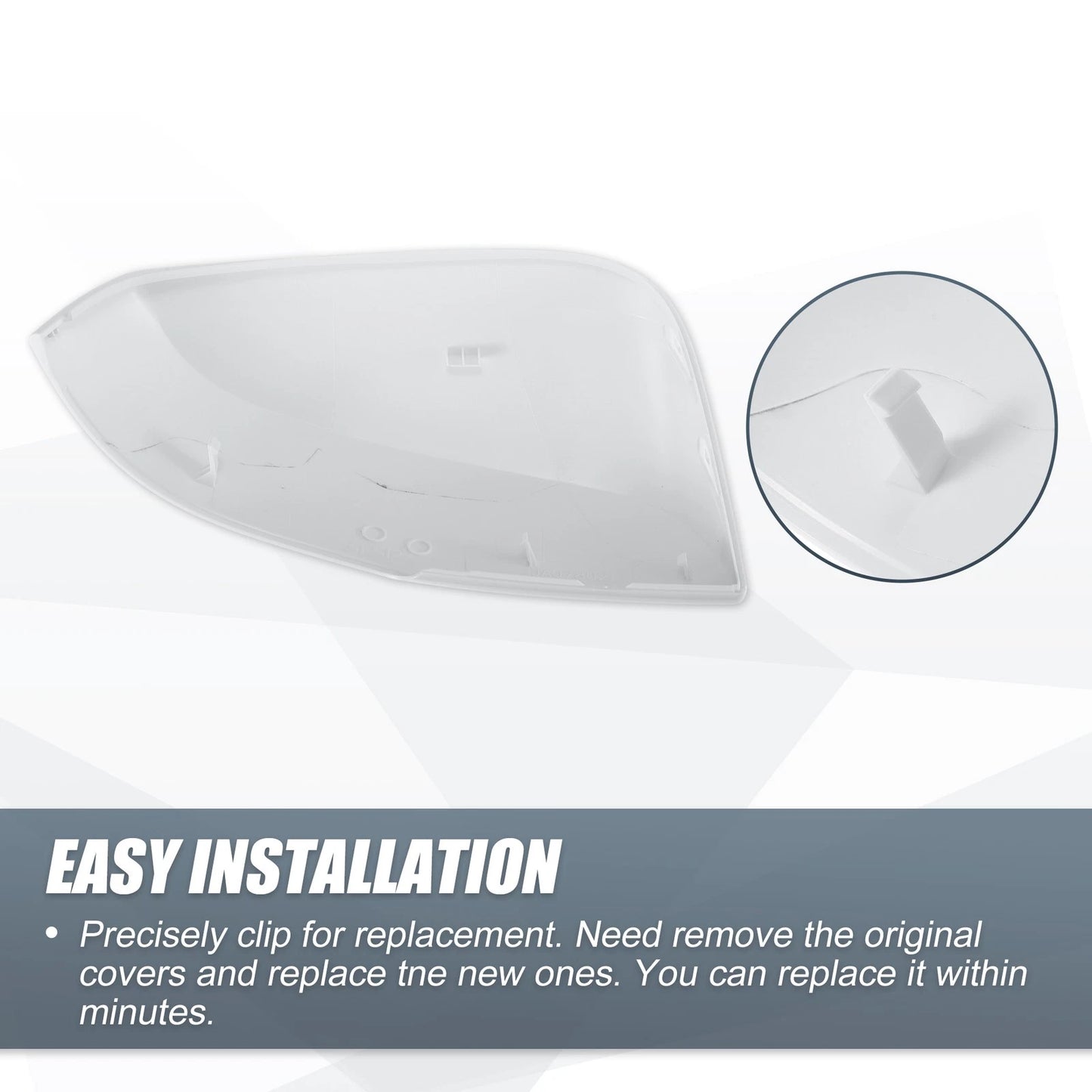 Left Side Mirror Cover Cap for Toyota Highlander (2020-2022)