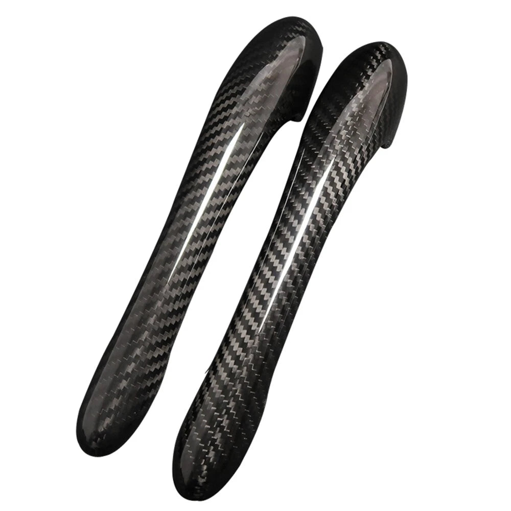 2 x Carbon Fiber Side Door Handle Covers for Maserati GranTurismo (2007-20)