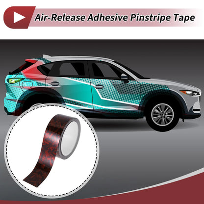 Pinstripe Tape 40mmx8.5m for Car, Motorcycle and Boat Red