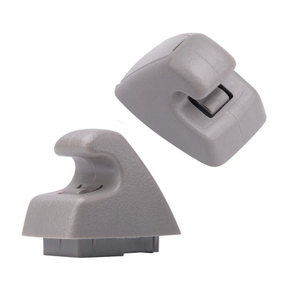 Grey Sun Visor Retainer Clips for Chevy Silverado Suburban (2007-2014)