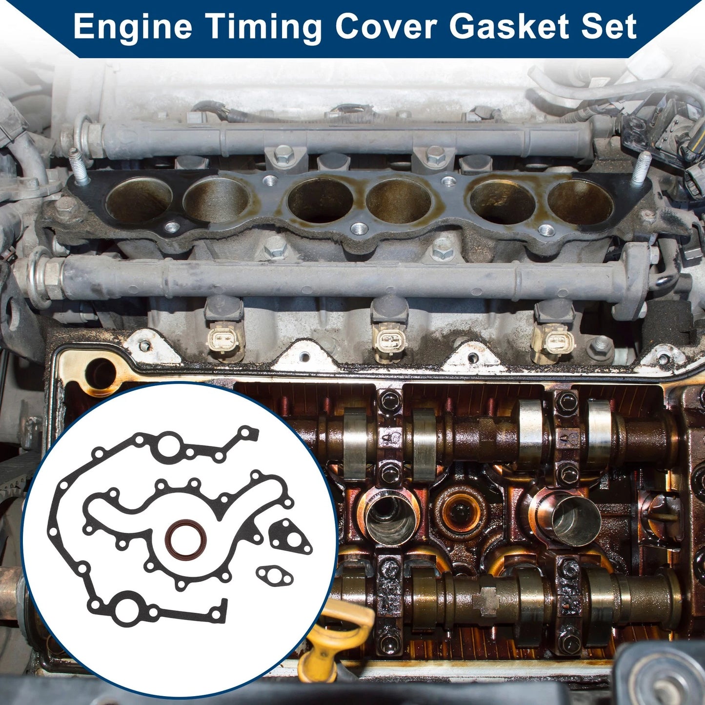 Engine Timing Cover Gasket Set for Ford Ranger (2004-2011)
