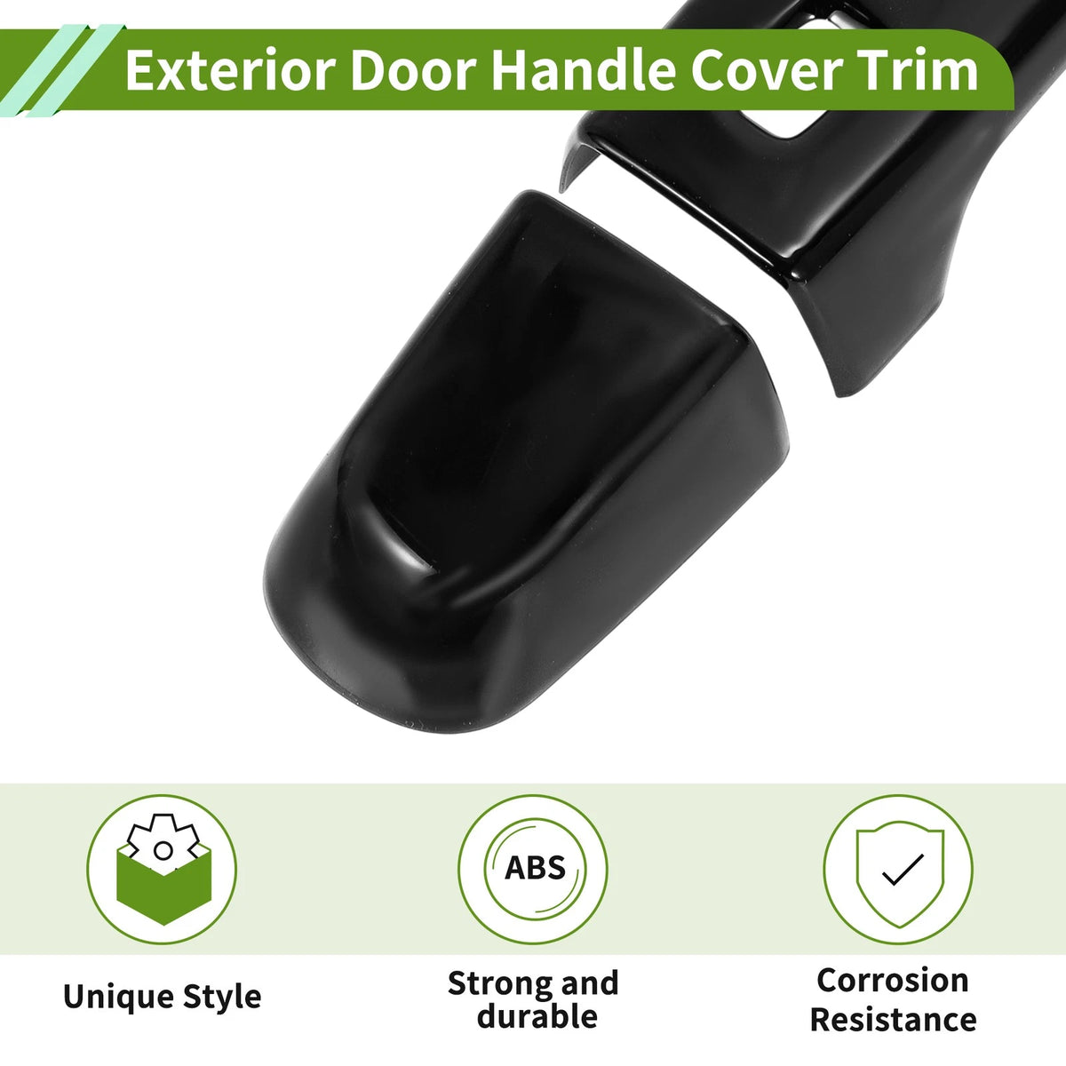 Door Handle Cover Trim for Chevrolet Camaro Glossy Black (2016-2023)