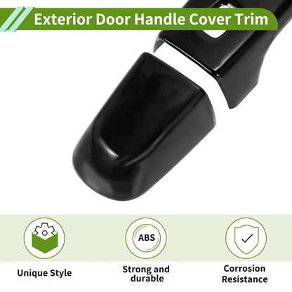 Door Handle Cover Trim for Chevrolet Camaro Glossy Black (2016-2023)