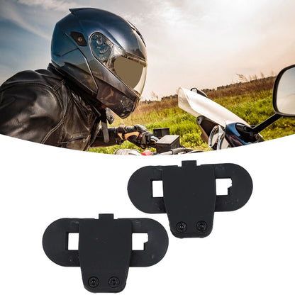 2 x Clip Clamp Mounts for T-COM Motorcycle Helmet Intercom Interphone