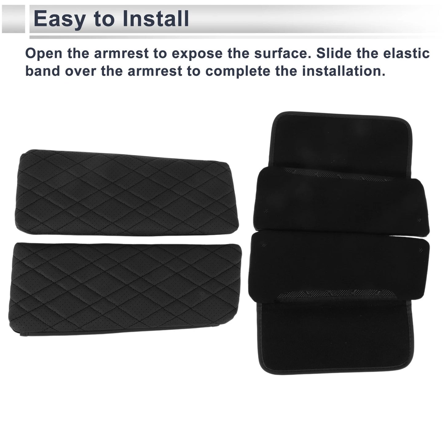 Car Center Console Cover for BMW 7 Series (2016-2022) - Black Storage Bag