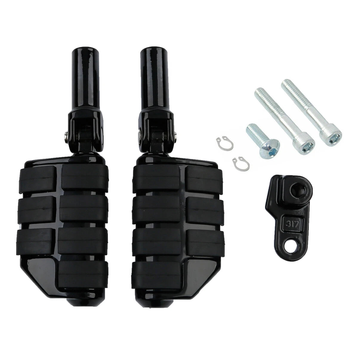 Passenger Footpeg for Harley Softail Cross Bones FLSTSB, Softail Slim (08-17)