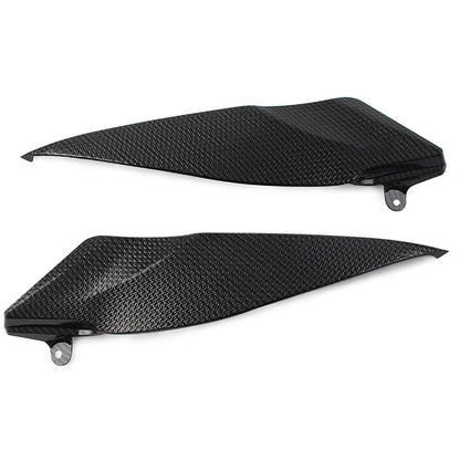 Carbon Fiber Gas Tank Side Trim Cover for YAMAHA YZF R1 (2007-2008)