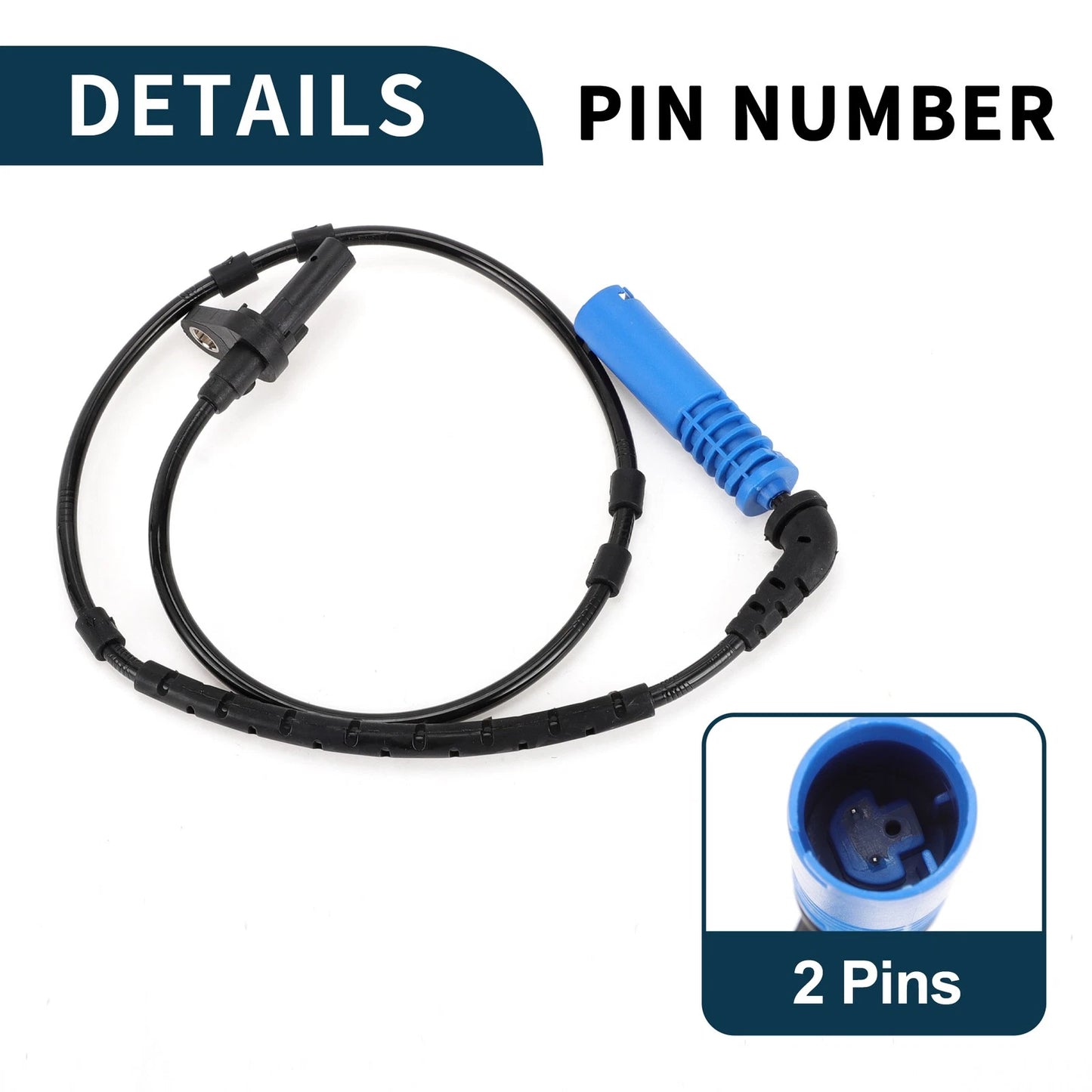 ABS Wheel Speed Sensor Rear Left/Right for BMW X3 (2004-2010)