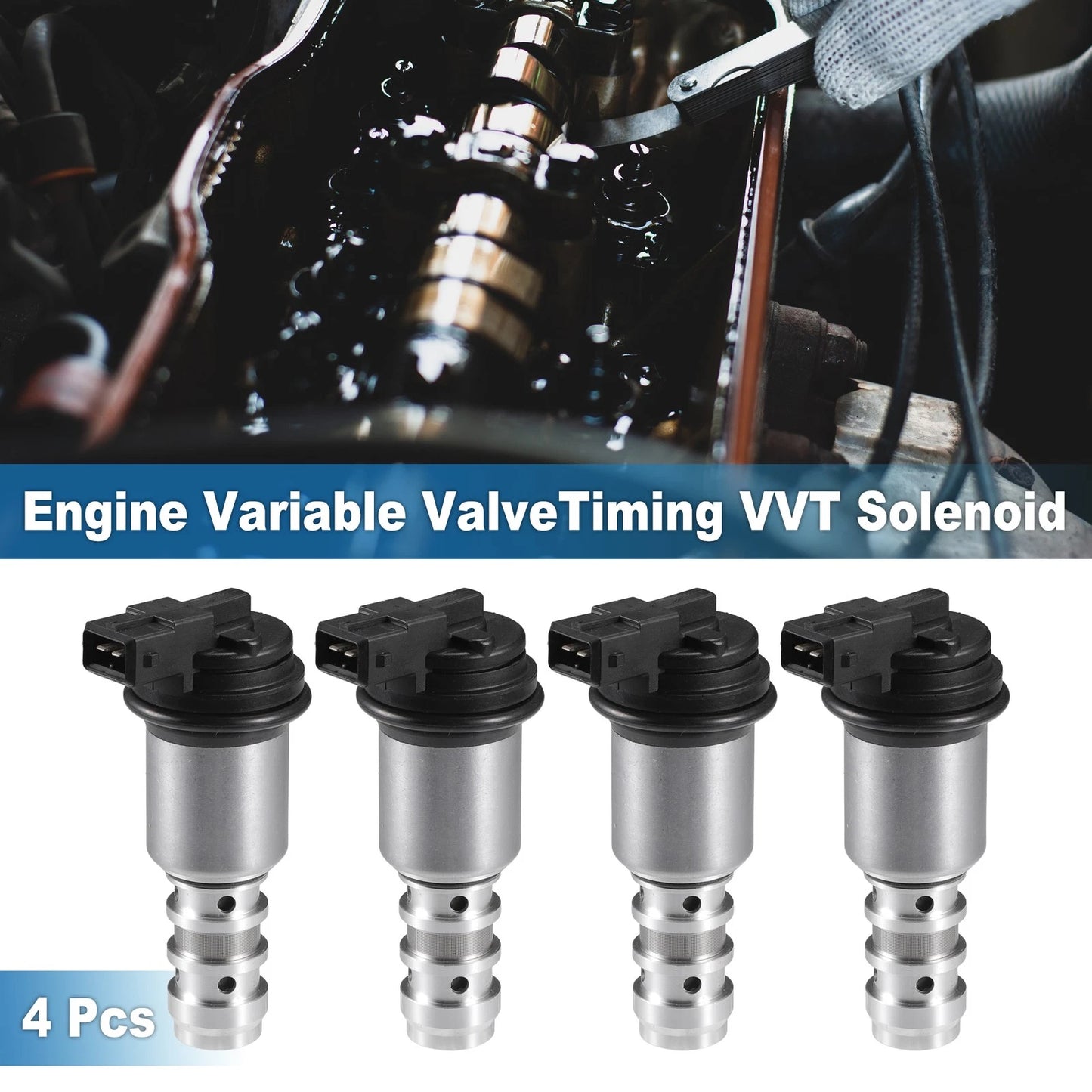 4 x VVT Solenoid for BMW 545i (2004-2005) - Variable Valve Timing Components
