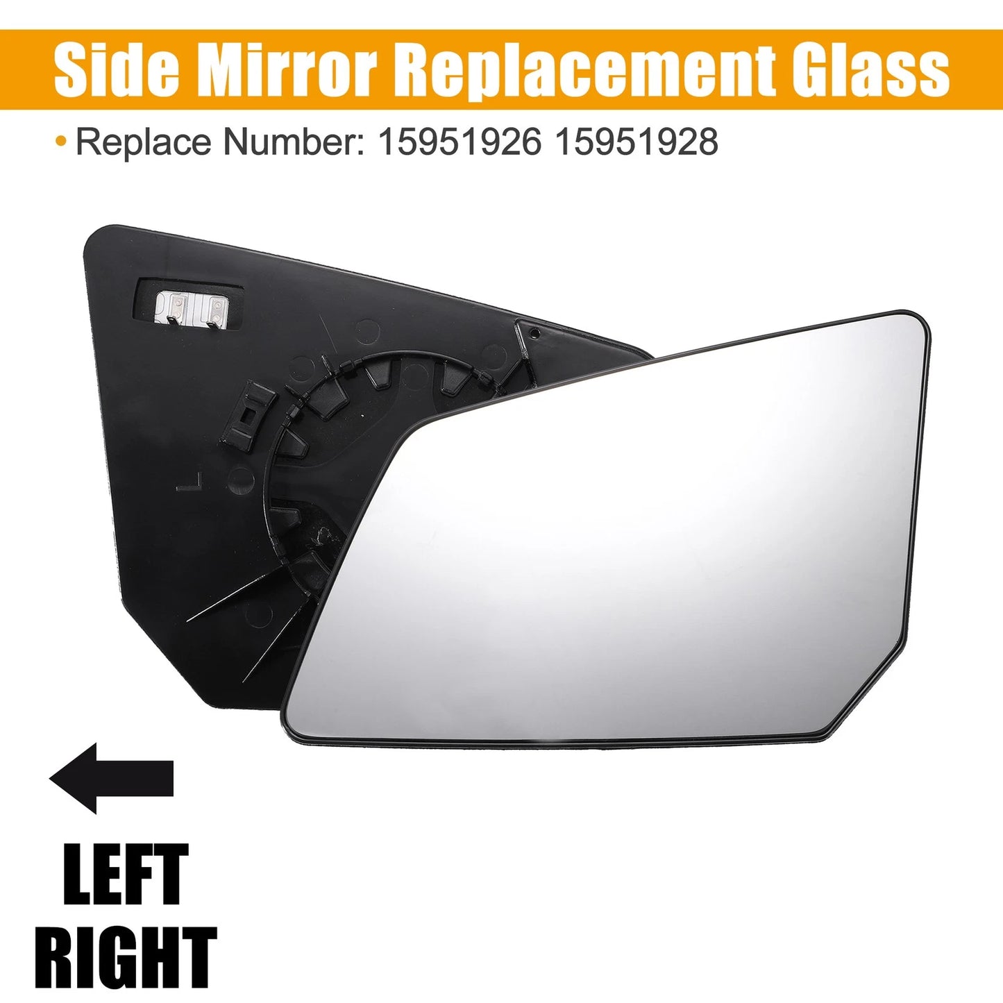 Left/Right Heated Mirror Glass for Chevy Traverse & GMC Acadia