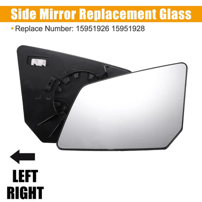 Left/Right Heated Mirror Glass for Chevy Traverse & GMC Acadia