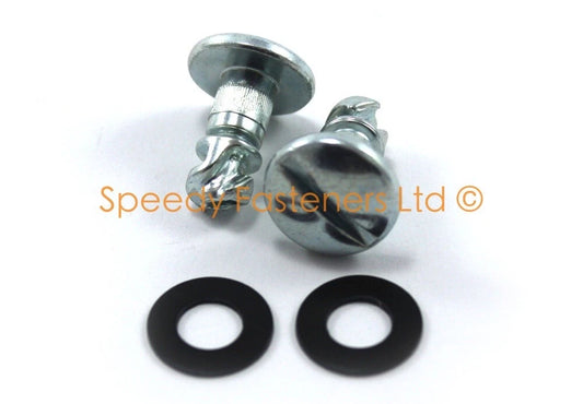 2 x 9mm Honda Tête de Fourche Dzus Rapide Sortie for Honda CBR VFR