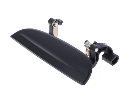Rear Left Outer Door Handle Smooth Black for Kia Rio (2002-2005)