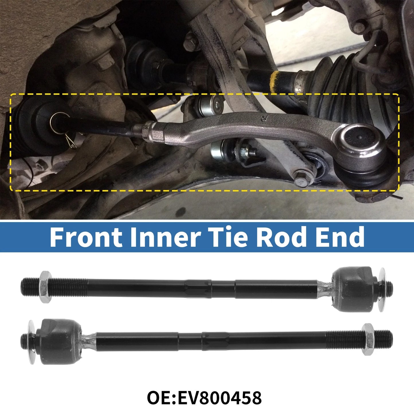 Front Inner Tie Rod End Links for Volvo S40 (2004-2011)
