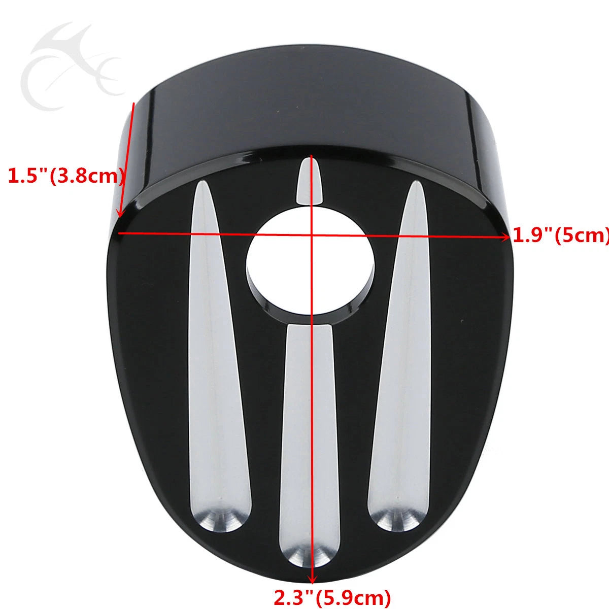 Aluminum Ignition Switch Cover for Harley Touring Electra Road Glide (07-13)