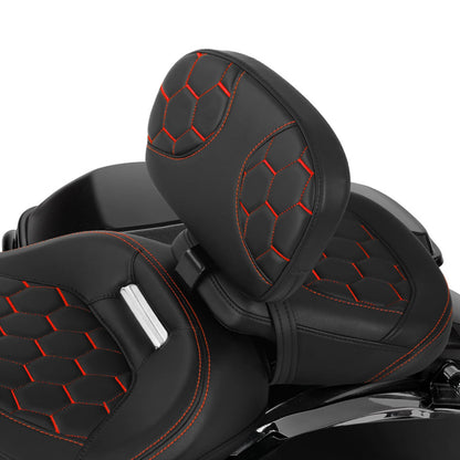 Driver Backrest Pad for Harley CVO Road Street Glide (2009-2023)