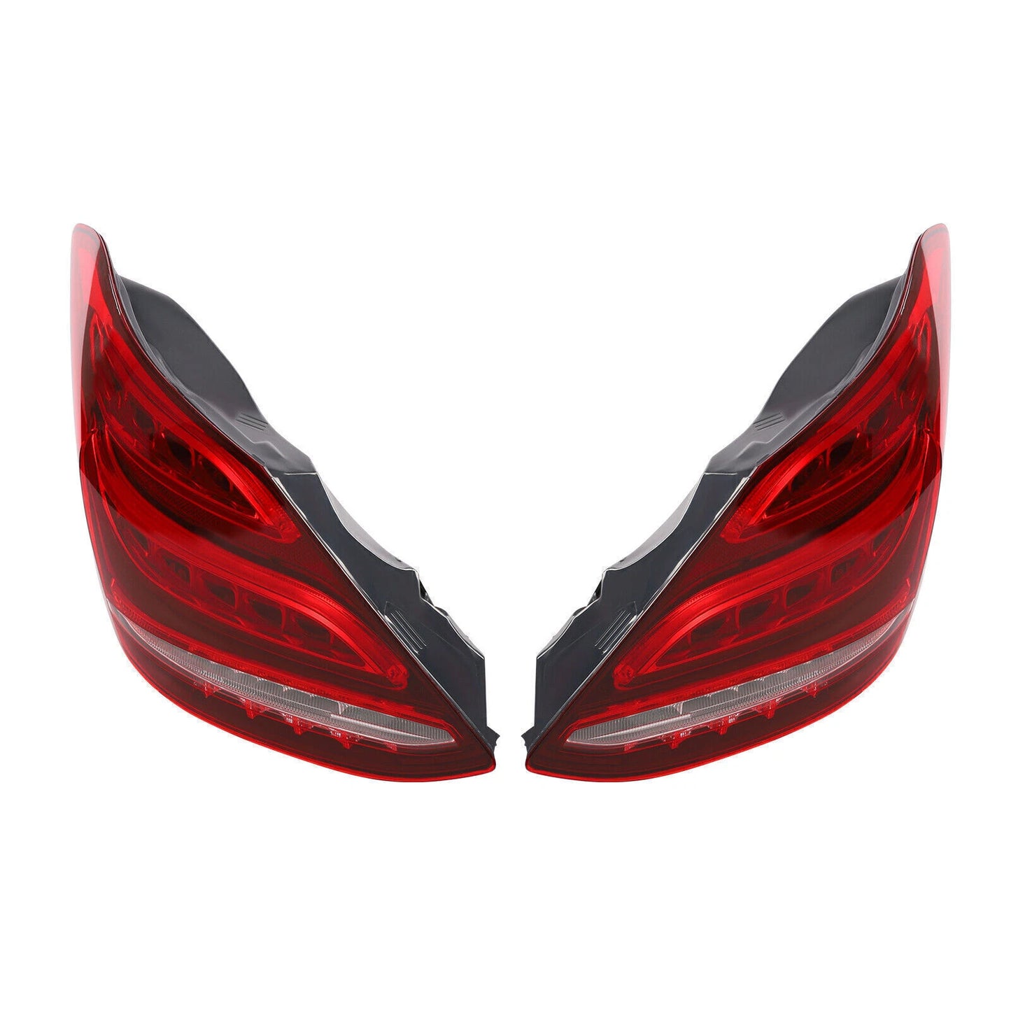 Left & Right Tail Light for 2015-2018 Mercedes Benz W205 Sedan LED Lights