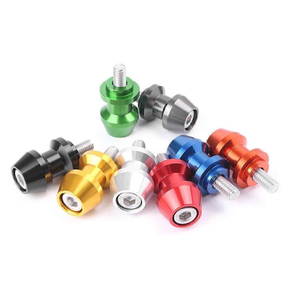 8mm Swingarm Spools Sliders for Yamaha R1 R6 FZ1 FZ6 FZ8 FZS600
