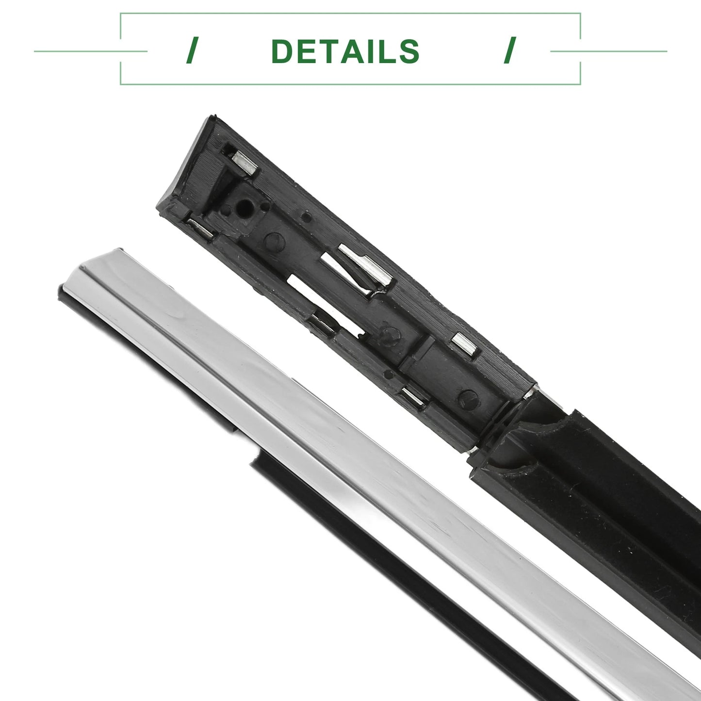 Front Left Weatherstrip Window Seal for Honda Accord (2003-2007)