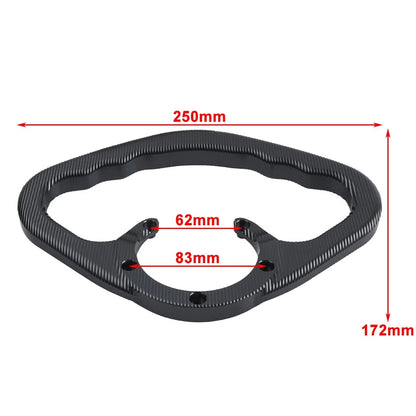 Silver Tank Grab Bar Handle Grip for Yamaha FZ1 FZ6 FZ6R (All Years)