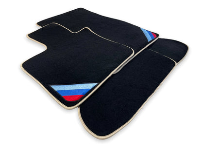 Floor Mats for BMW ER56 Design Leather Rounds LHD All Models (1990-2023)