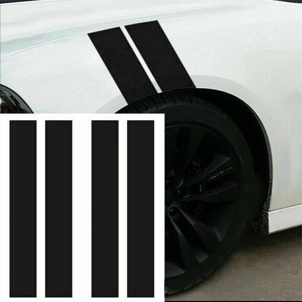 Car Hood Fender Stripe Decal Stickers for Dodge Challenger Charger Durango