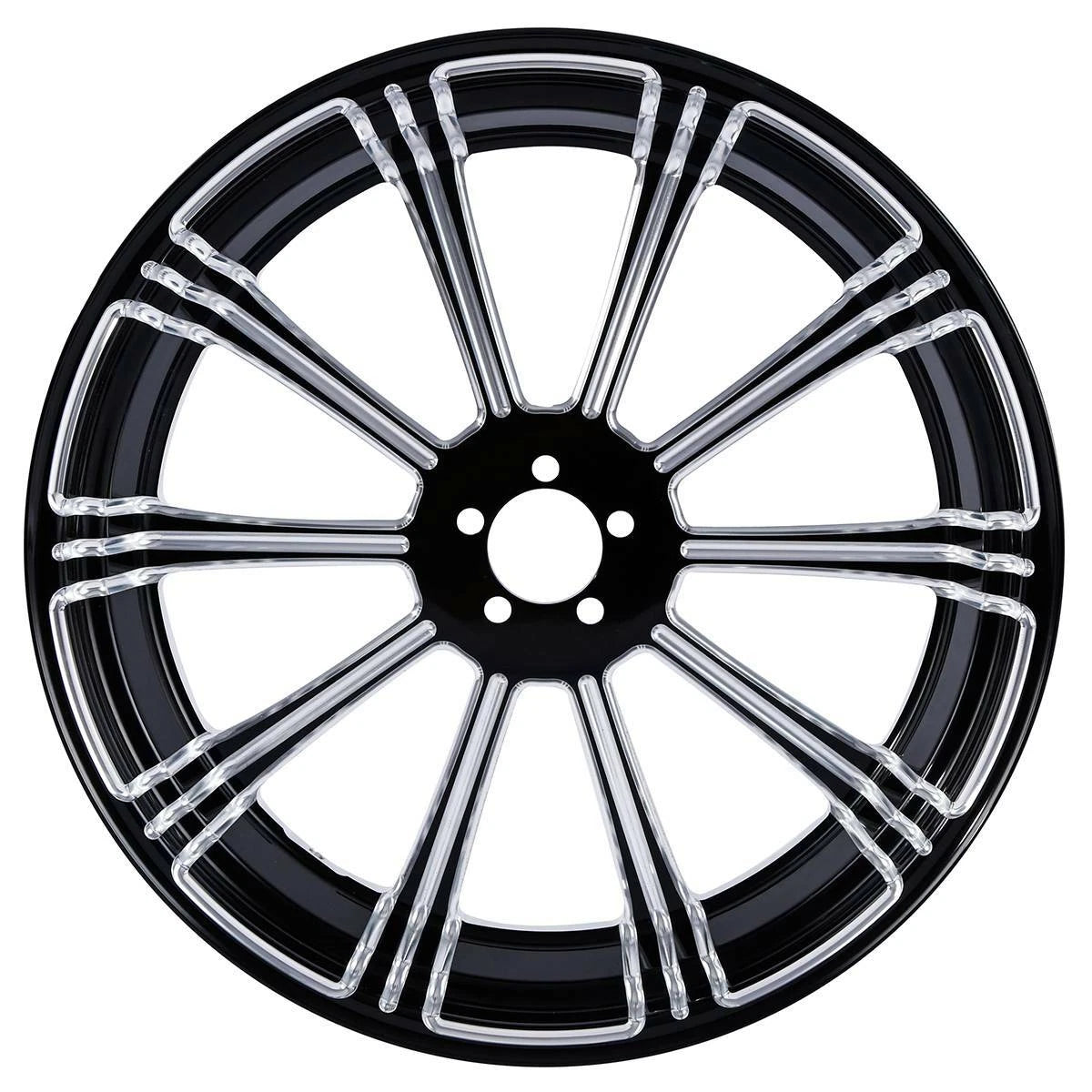 18"x5.5" Rear Wheel Rim Hub Pulley Sprocket for Harley Road Glide (1997-2008)
