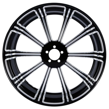 18"x5.5" Rear Wheel Rim Hub Pulley Sprocket for Harley Road Glide (1997-2008)