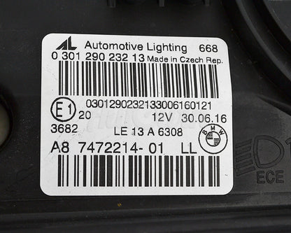 Full LED Headlight Right Side for BMW 2 Series F45 F46 (2013-2016)