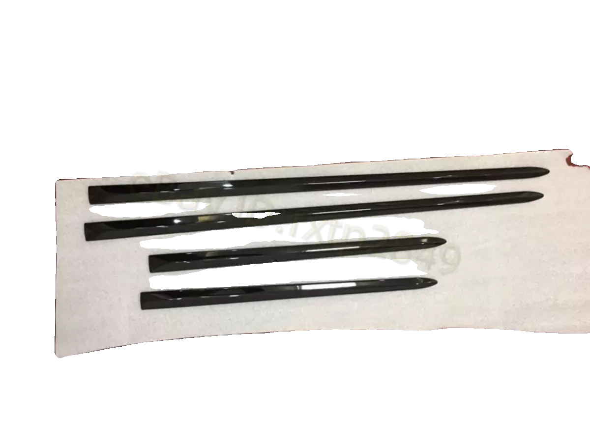 4x Black Side Door Molding Cover Trim for Range Rover Evoque (2012–2019)