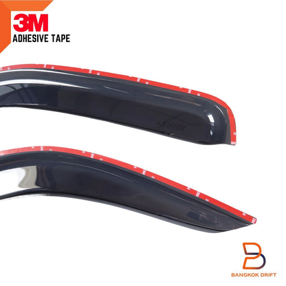 Weather Shield Window Visor Rain Guard for Toyota Hilux (1997-2004)