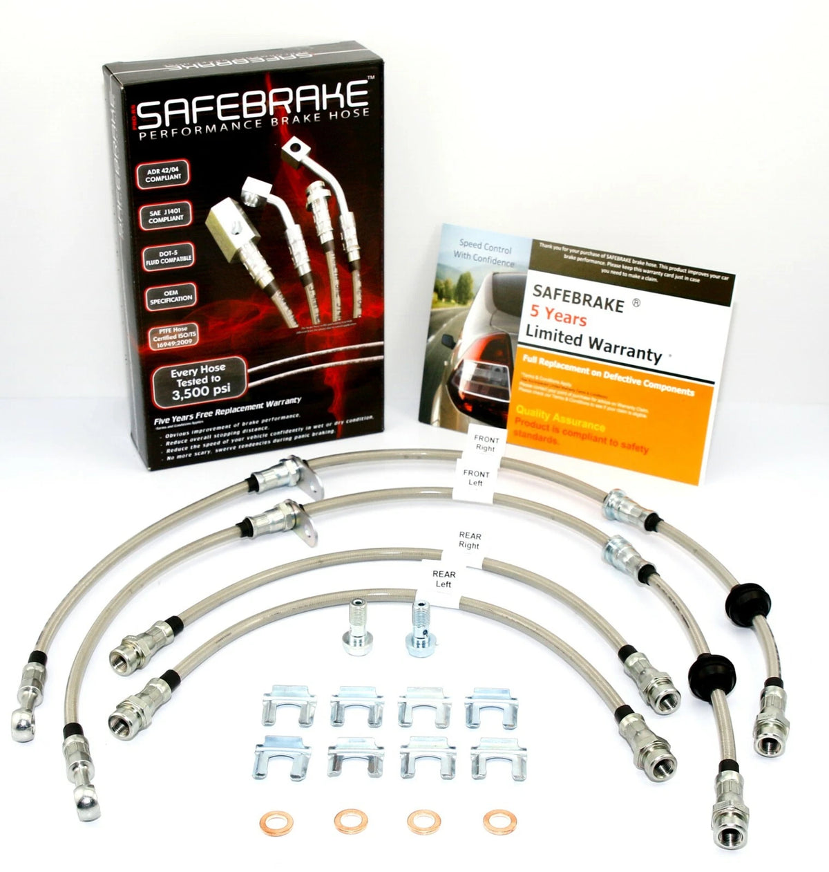 Brake Line Kit for Mitsubishi Triton ML/MN 2 Inch Lift (2005-2015)