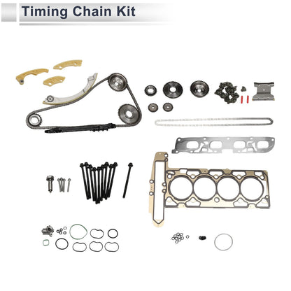 Timing Chain Kit for Buick LaCrosse Regal Verano Chevrolet Equinox (2013–2016)