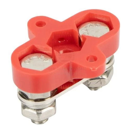 Terminal Stud Double Insulated M8 Red for Relaxn Boat/Caravan