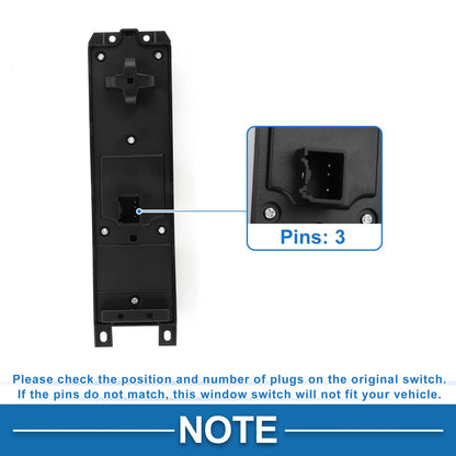 Front Power Window Switch for Ford Escape, Focus, Transit Connect (2013-2020)