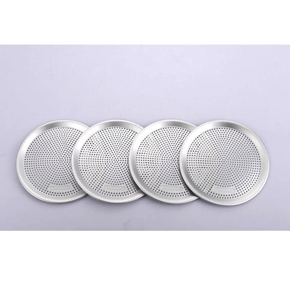 4pcs Aluminum Door Speaker Grill Cover Trim For Land Rover Discovery Sport 2015+