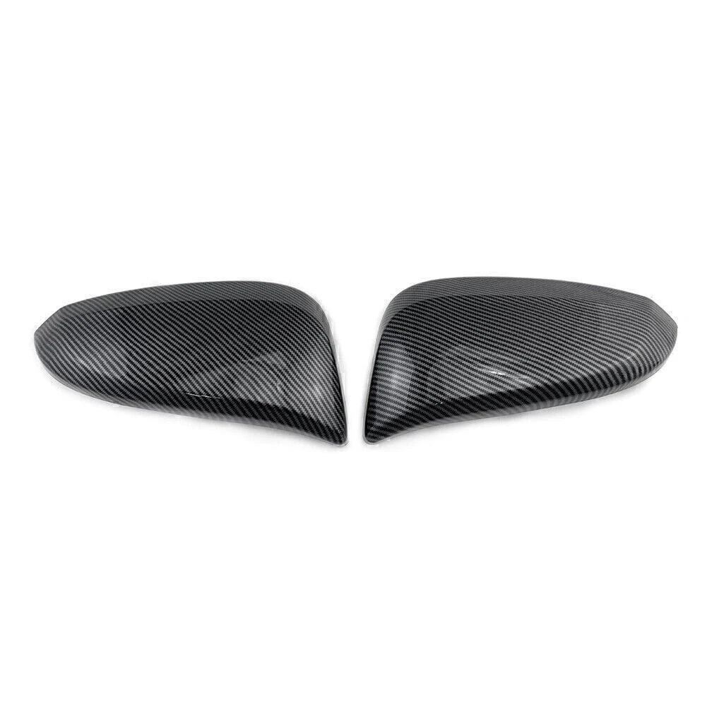 Carbon Fiber Side Door Mirror Cover Trim for Toyota Hilux Revo (2015-2022)