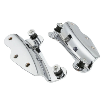 Chrome 4 Point Docking Kit w Covers for Harley Street Glide (2009 - 2013)