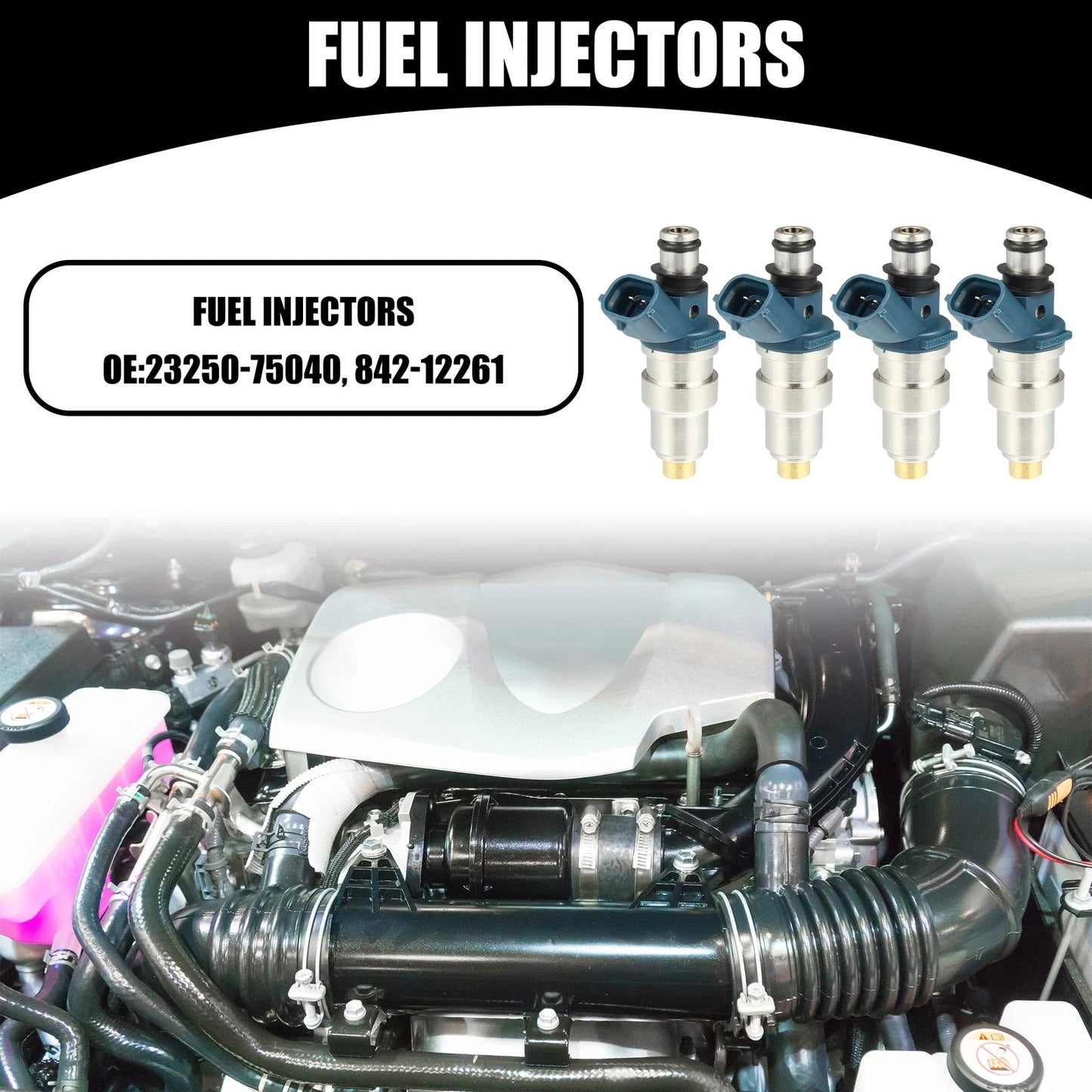 Fuel Injectors 4 Pcs for Toyota Tacoma (1995–1999)