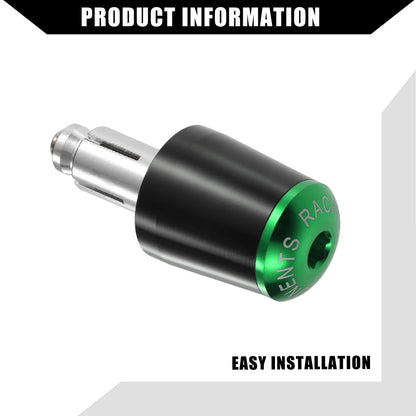 2 x Motorcycle Handlebar End Plugs 7/8" Grip Caps for Honda